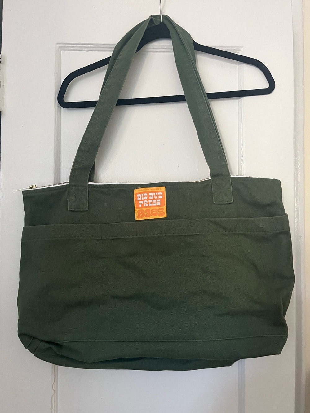 Big Bud Press XL Zip Tote